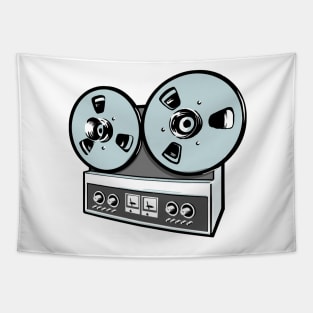 Classic vintage reel to reel tape deck Tapestry