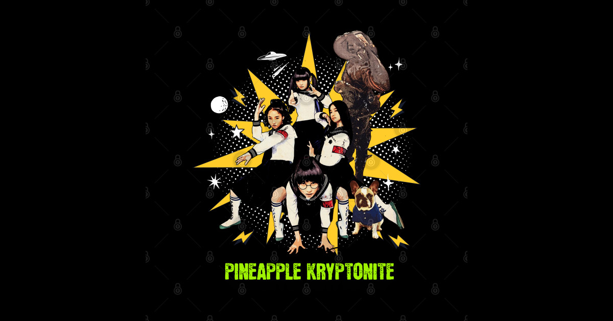 Atarashii Gakko! Pineapple Kryptonite Atarashii Gakko Posters and