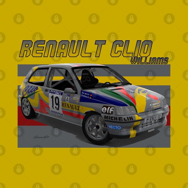 Renault Clio Williams by PjesusArt