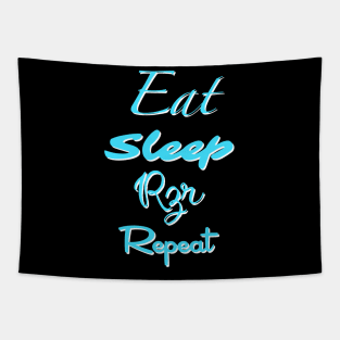 Eat, sleep, rzr, repeat Tapestry