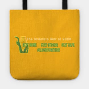 front/back STAY HOME CHILDREN OF THE  CORN Tote