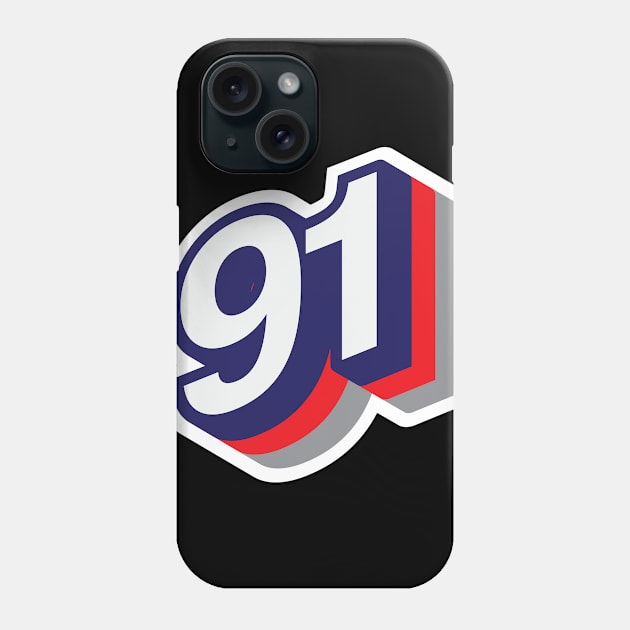 91 Phone Case by MplusC