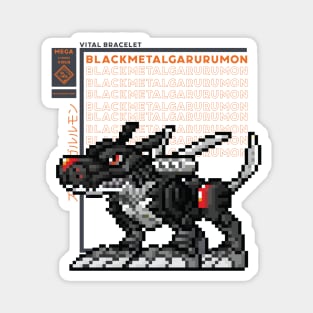 digimon vb blackmetalgarurumon Magnet