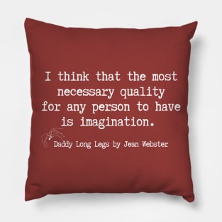 Daddy Long Legs - Necessary Quality - Typewriter Pillow