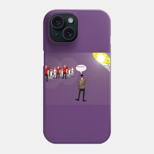 GOD SEES US ALL Phone Case