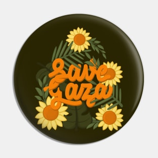 save gaza Pin