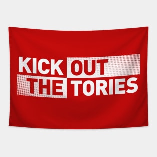 Kick Out The Tories Tapestry