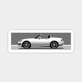 Drawing od the Roadster Coupe version of the japanese sports car Magnet