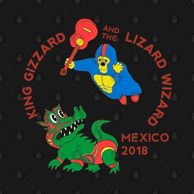 King gizzard and the lizard wizard t-shirt by Galank