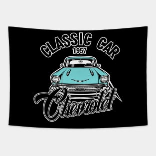 Chevrolet 1957 Classic Car Tapestry