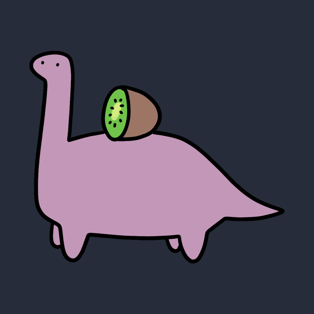 Kiwi Long Neck Dino by saradaboru