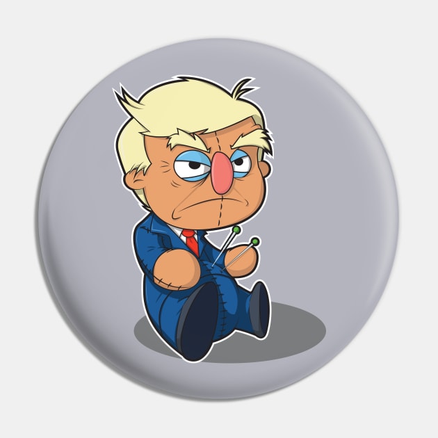 A TRUMP DOLL Pin by CoySoup