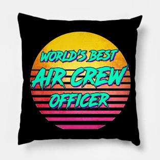 Funny Air Crew Officer Gift Pillow