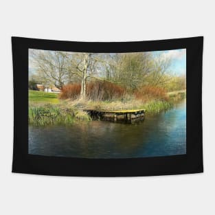 A Jetty On The Itchen Tapestry