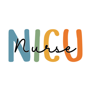 Groovy Nicu Nurse Neonatal Intensive Care Unit Appreciation T-Shirt