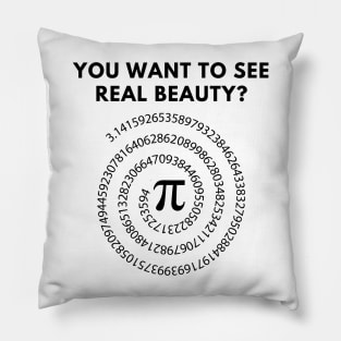Number Pi: Real Beauty Pillow