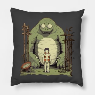 Kaiju Garden Pillow