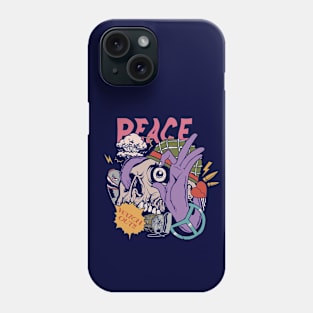 Peace - Watch out!! Phone Case