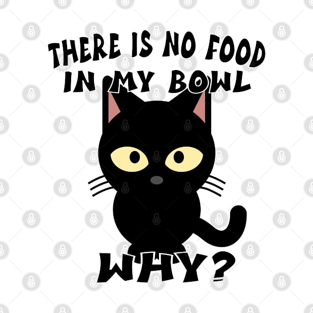 No Food In My Bowl Cat by StarWheel