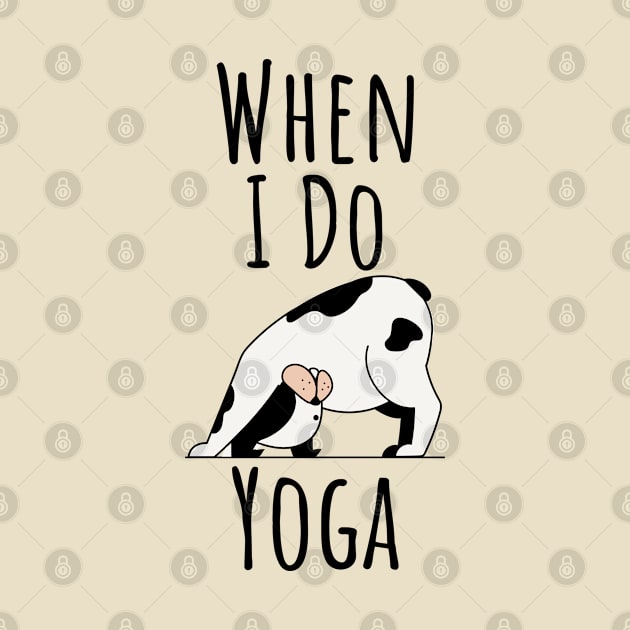 Yoga Cow Pose by Elysian Alcove