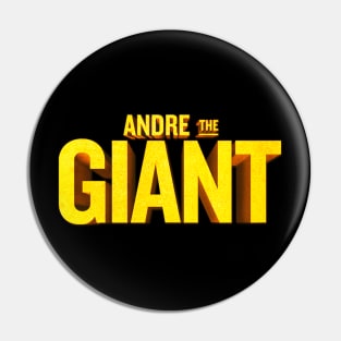 Andre The Giant Pin