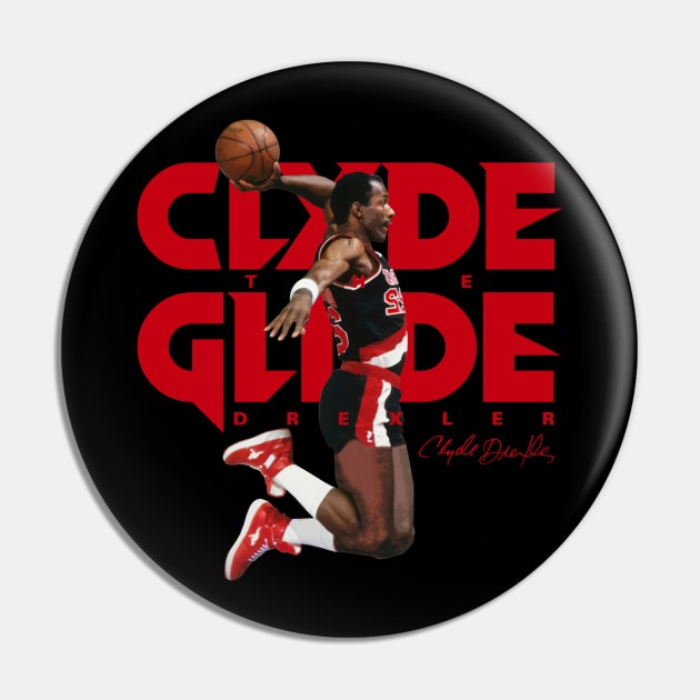 Clyde Drexler Pin by Juantamad