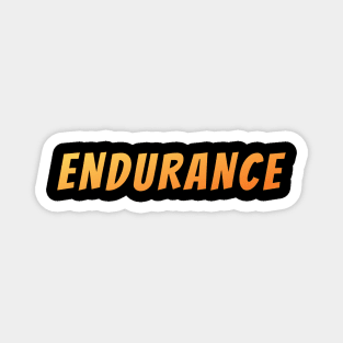 Endurance Emblem Tee Magnet