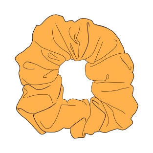 Orange Scrunchie T-Shirt