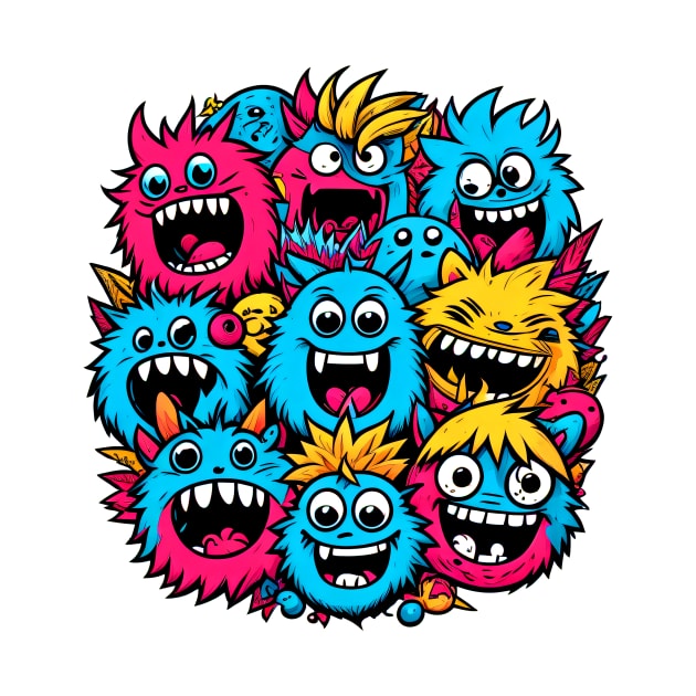 We are very cute little monsters by Dürer Design