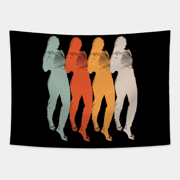 Vintage Look Women Fashion Tapestry by crissdiana