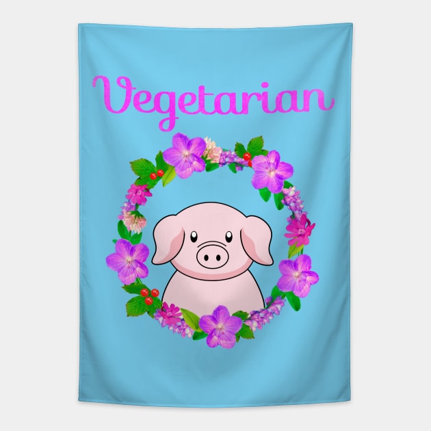 Vegetarian Tapestry by Purrfect