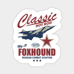 Mig-31 Foxhound Magnet