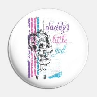 Daddy's Girl Pin