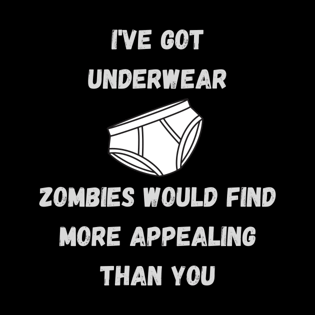 Zombie Underwear by ZombieTeesEtc