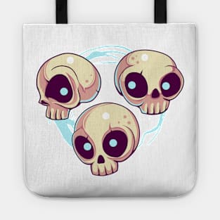 Kawaii Skull Tote