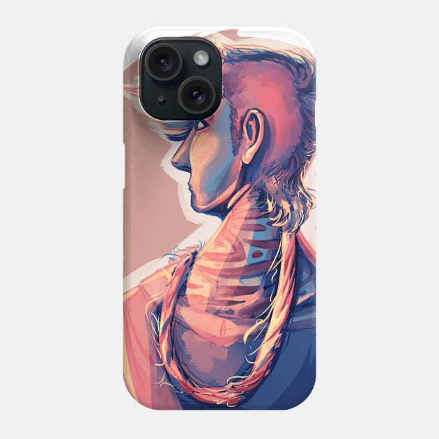 Felix in bright colours Phone Case by CrossRoadArt