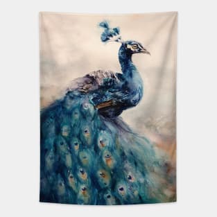 Peacock fantasy dream Tapestry