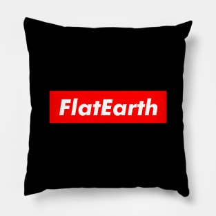 FlatEarth - The Earth is flat: A funny Conspiracy Theory Pillow