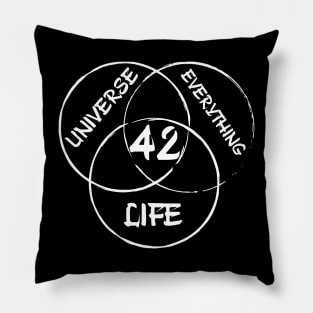 42 The Answer To Life The Universe And Everything Pillow