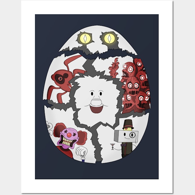 Flumpty and Friends - One Night at Flumpty's Poster for Sale by  Fugitoid537