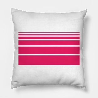 Stripes pink Art Pillow