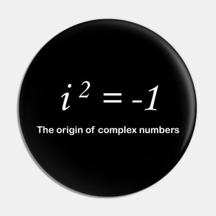 The origin of complex numbers Pin