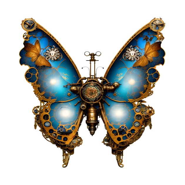 Steampunk Butterfly by DavidLoblaw