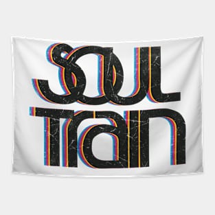 Soul Train Vintage Look Tapestry