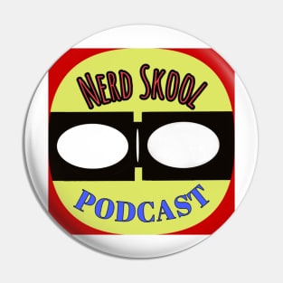 Nerd Skool Podcast Logo Pin