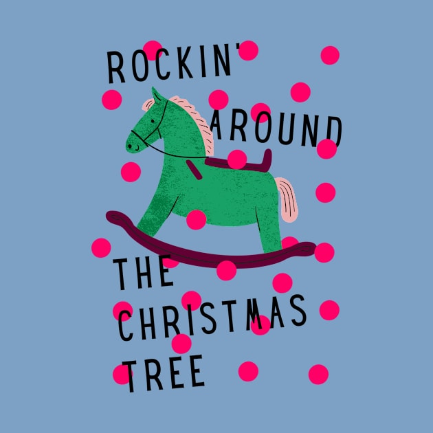 Rocking Around the Christmas Tree with Pink Dots by 45 Creative Club