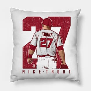 Mike Trout Los Angeles A Clutch Pillow