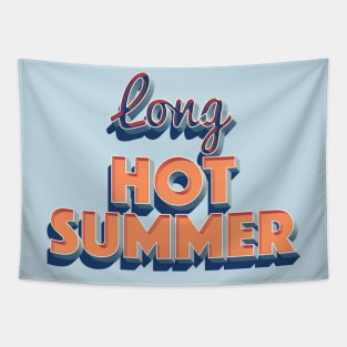 Long Hot Summer - Awesome Gymwear Design T-Shirt Tapestry