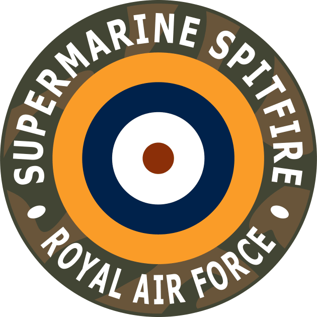 Supermarine Spitfire Kids T-Shirt by Lyvershop