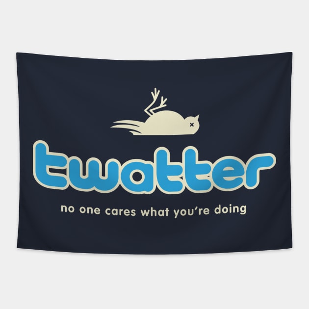 Twatter, Social media Tapestry by BOEC Gear